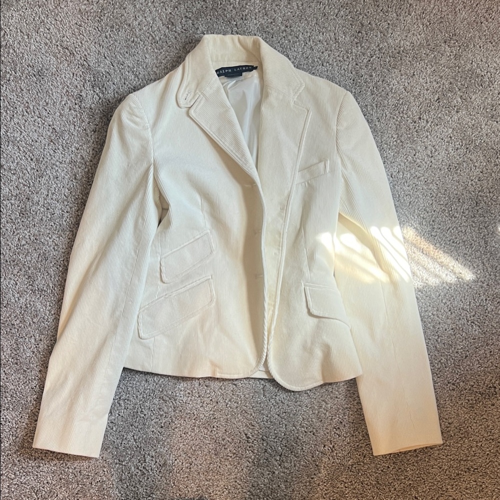 Ralph Lauren Cream Women's Blazer